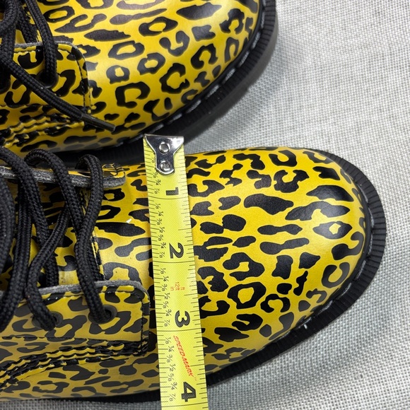 Bloomie's X Solovair Women's Printed Lace up Combat Boots UK Size 6 - Picture 13 of 14